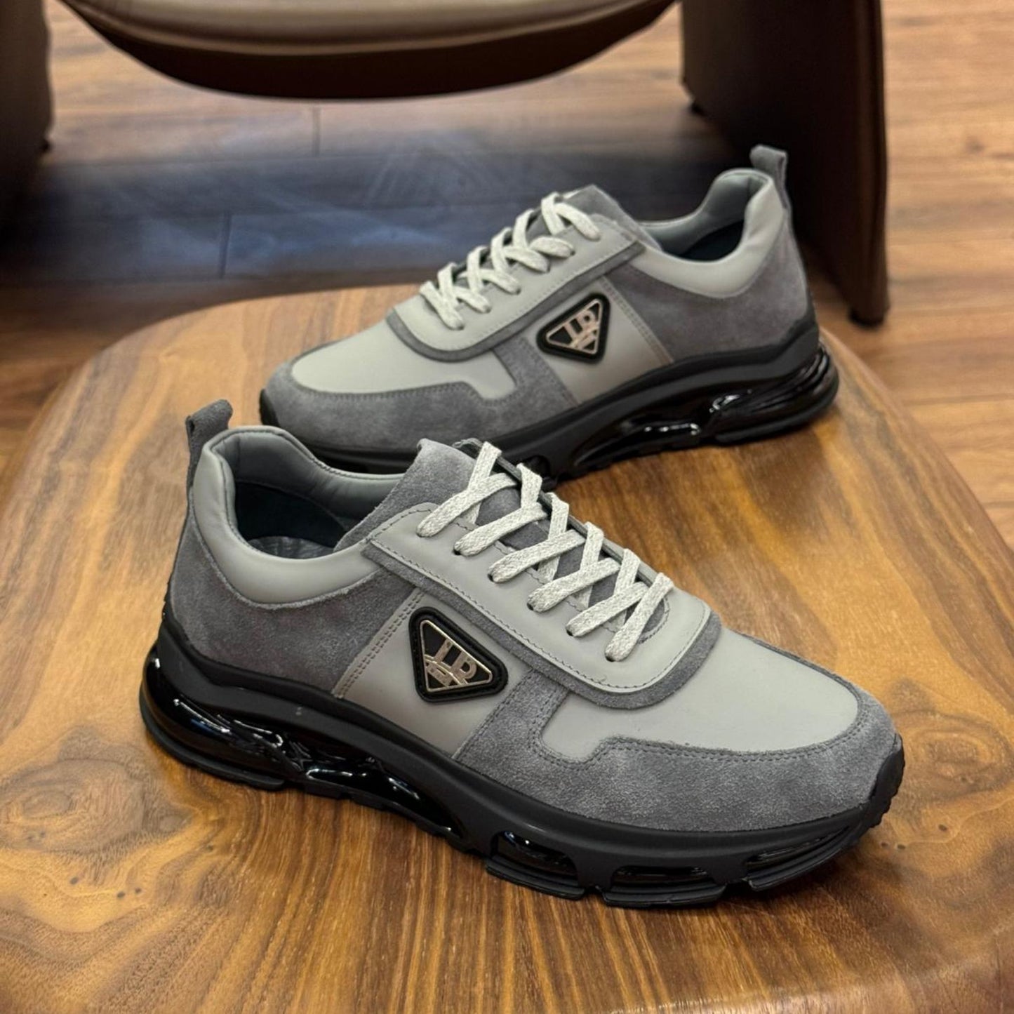 2027 Süet Hakiki Deri Erkek Sneakers