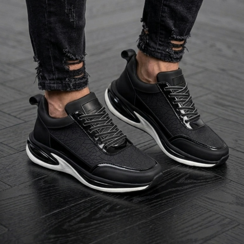 1074 Hakiki Deri Erkek Sneakerss