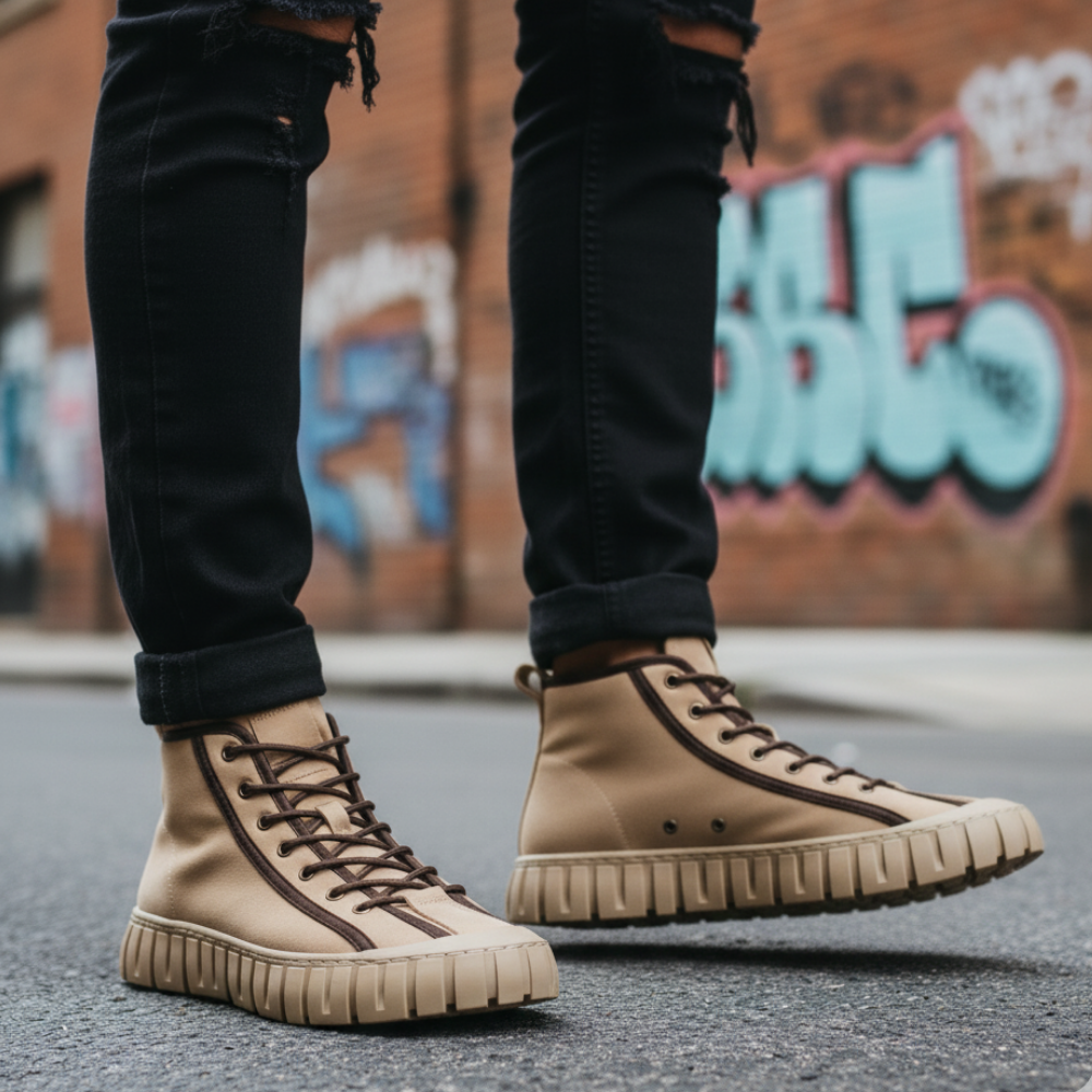 1086 Nubuk Hakiki Deri Bot