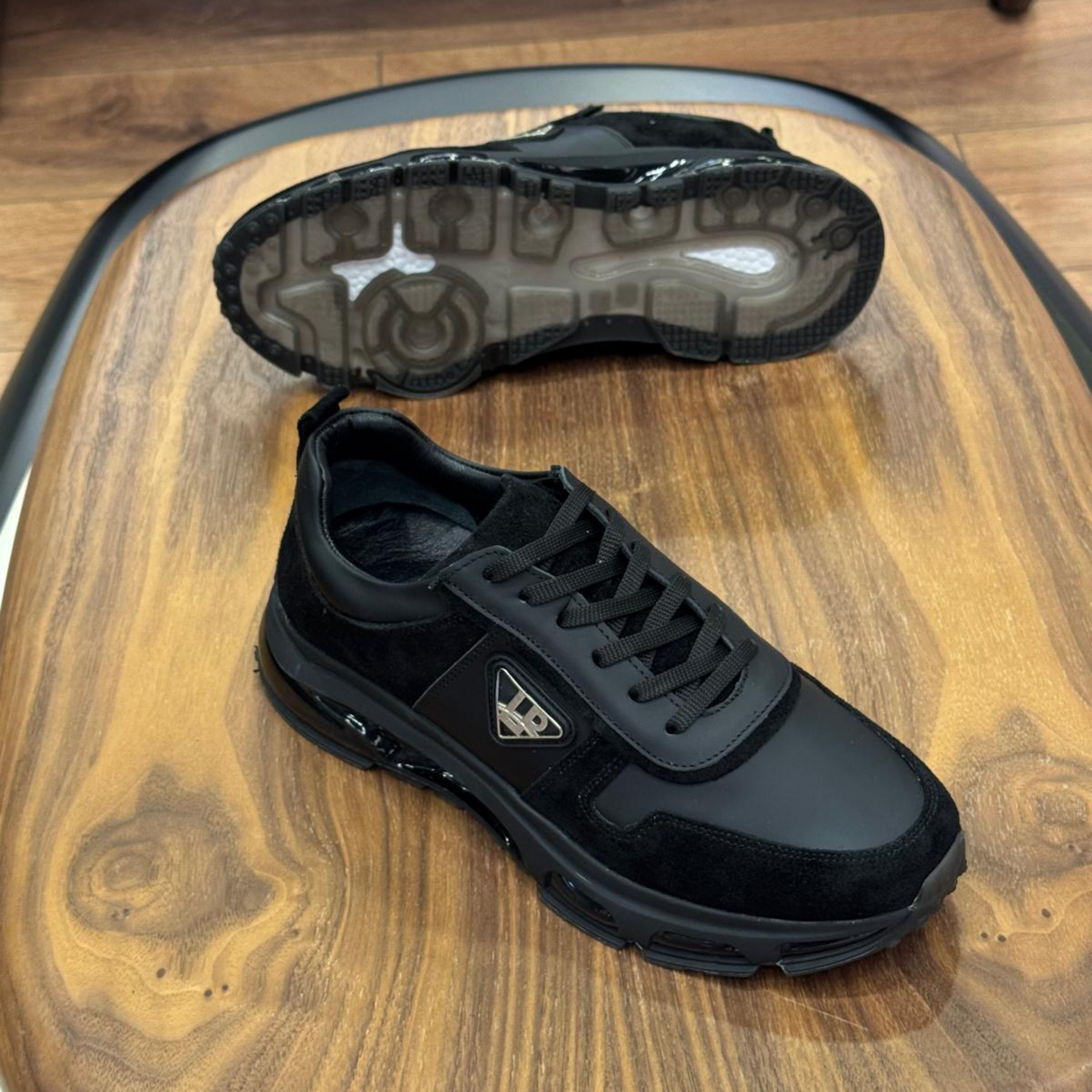 2027 Süet Hakiki Deri Erkek Sneakers