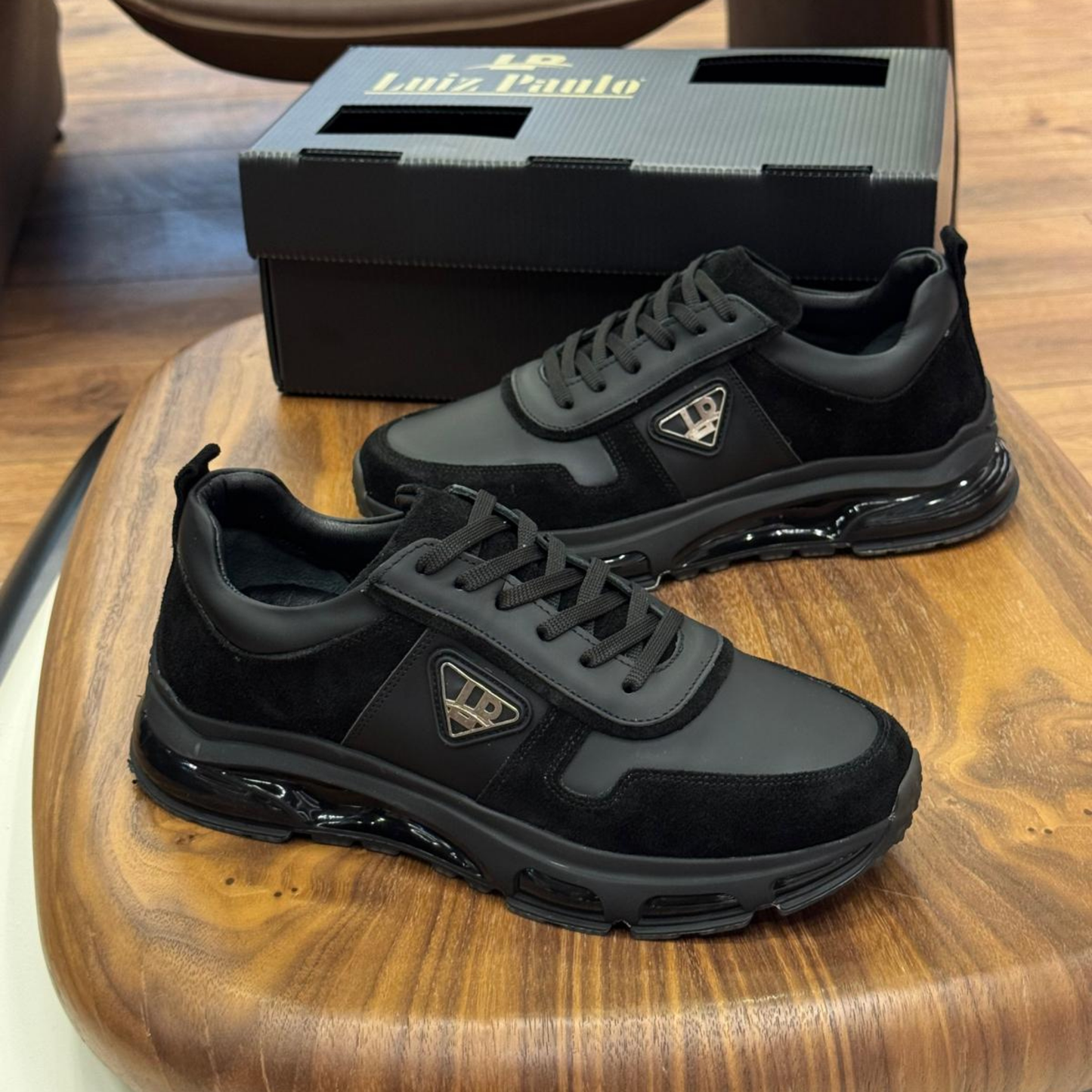 2027 Süet Hakiki Deri Erkek Sneakers