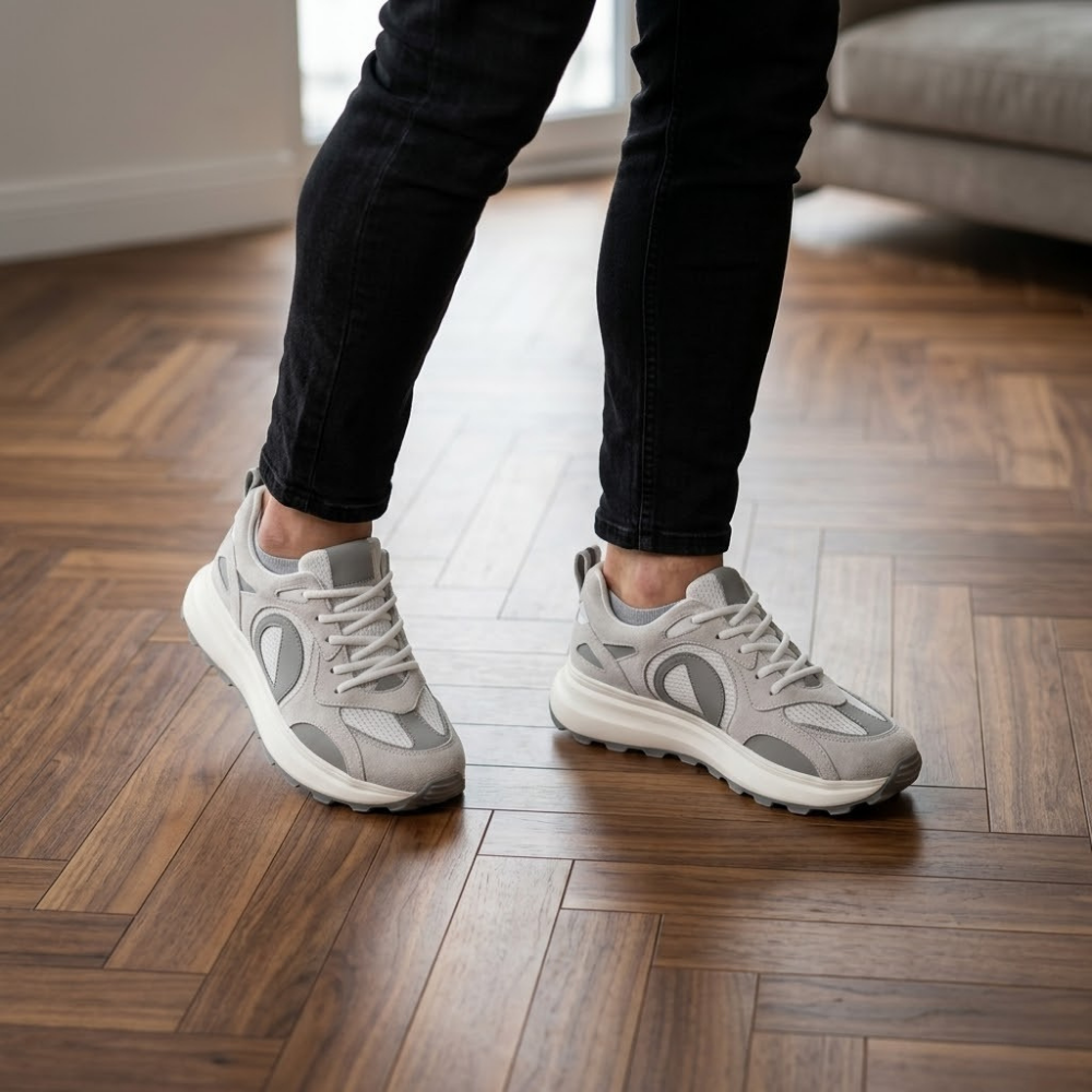 2012 Hakiki Deri Erkek Sneakers