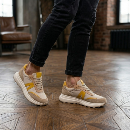 2031 Hakiki Deri Erkek Sneakers Eva