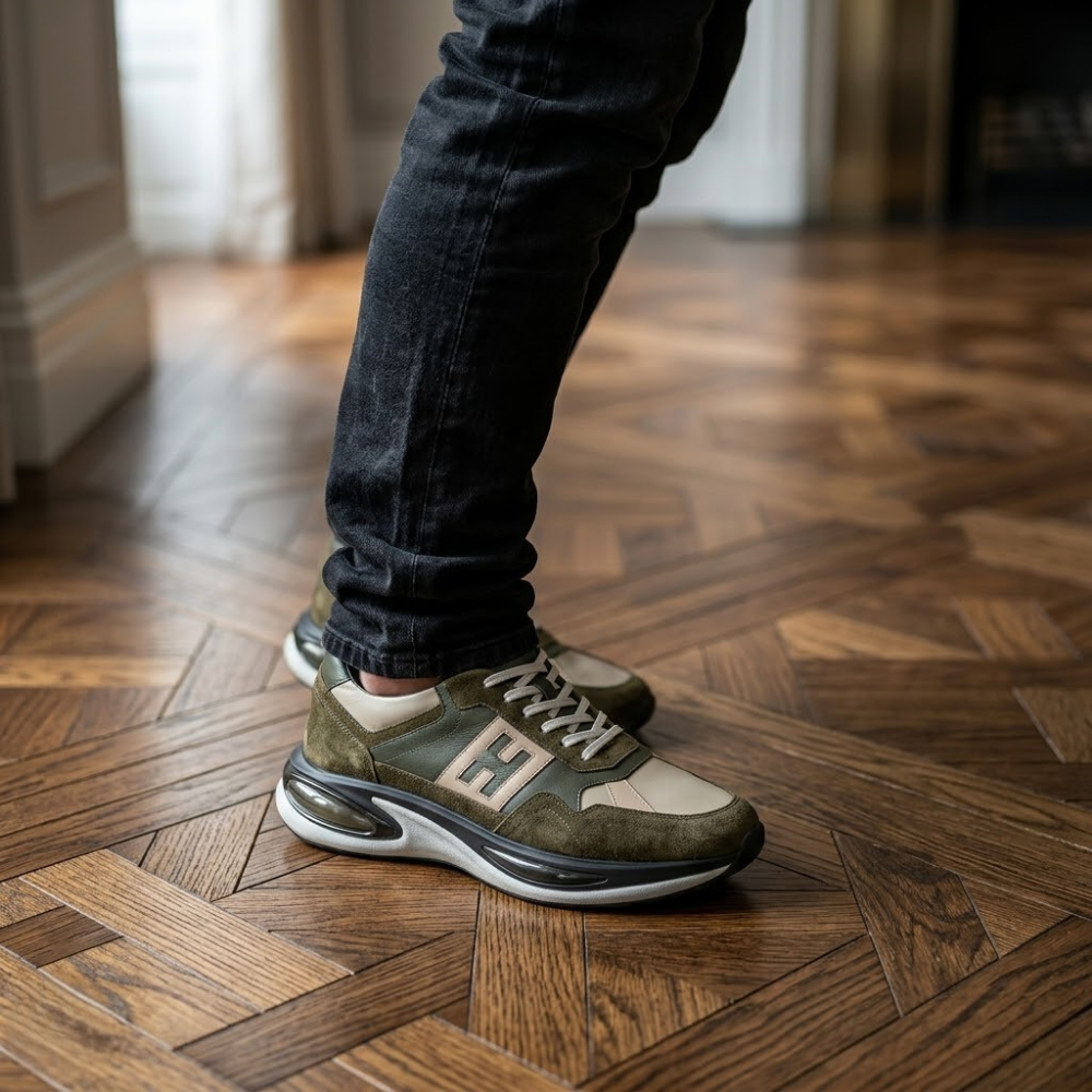2050 Hakiki Deri Erkek Sneakers