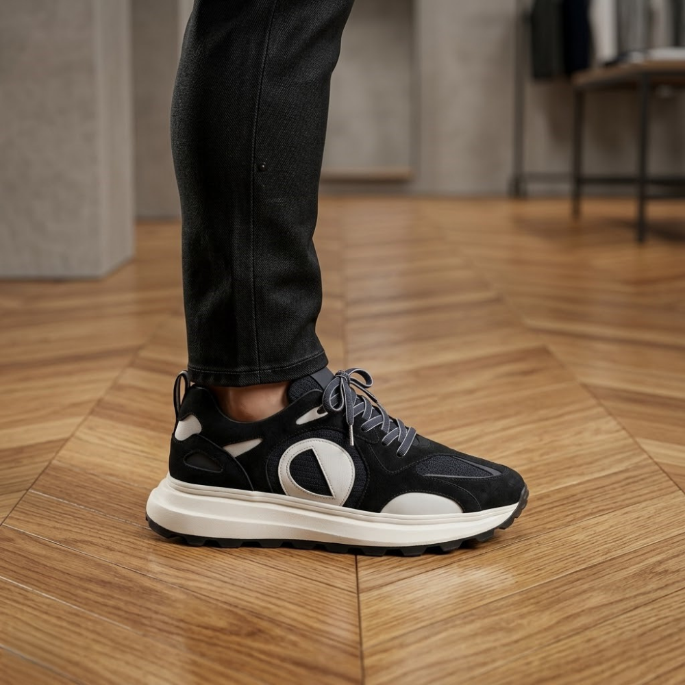 2012 Hakiki Deri Erkek Sneakers