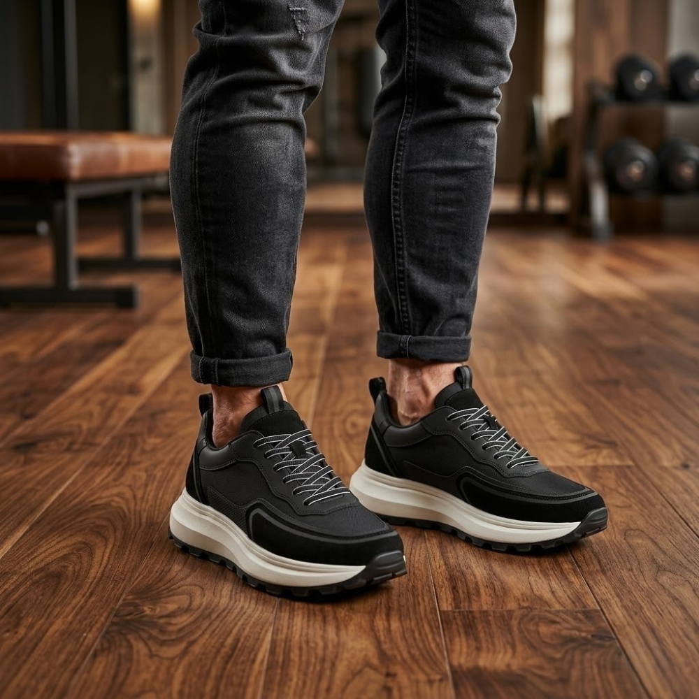 2028 Hakiki Deri Erkek Sneakers Eva