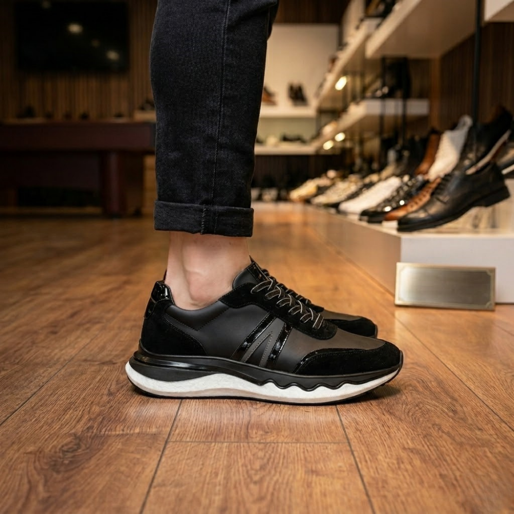 2031 Hakiki Deri Erkek Sneakers