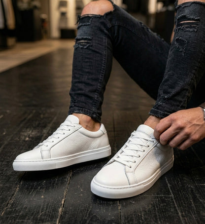4253 Hakiki Deri Sneakers