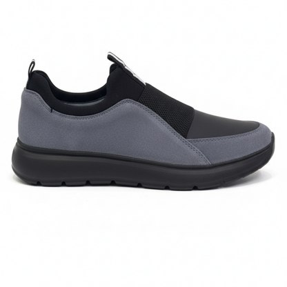 1106 Siyah Hakiki Deri Erkek Sneakers