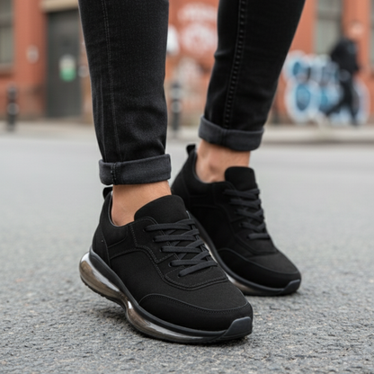 10000 Nubuk Hakiki Deri Erkek Sneakers