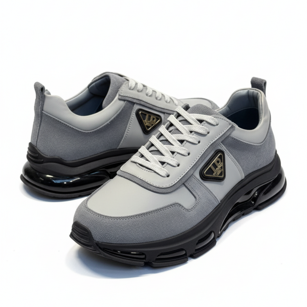 2027 Süet Hakiki Deri Erkek Sneakers